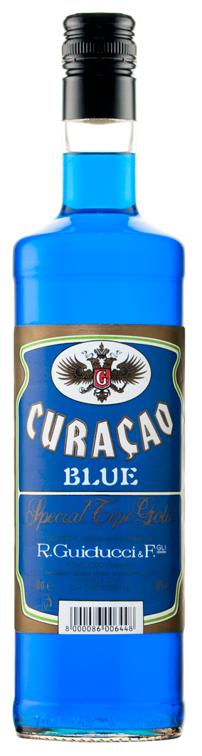 Curaçao blue